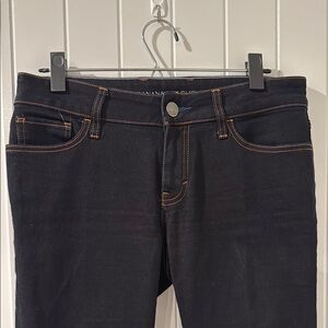 Banana Republic Black Boot Cut Jeans Classic Style